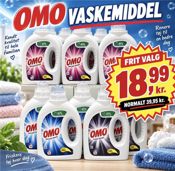 Omo vaskemiddel
