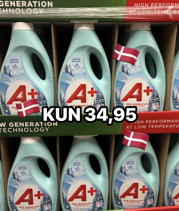 1 flaske Ariel vaskemiddel