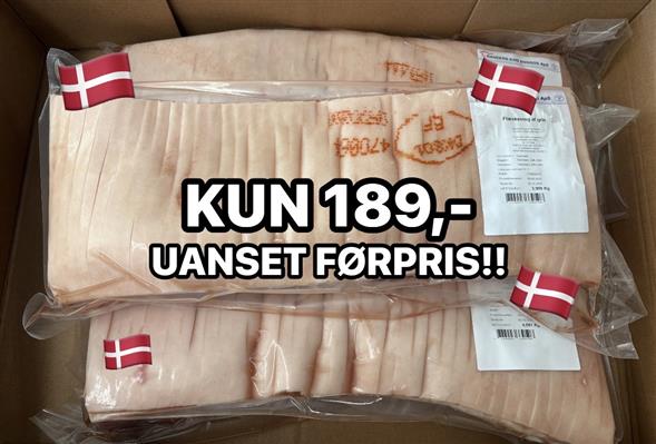Flæskesteg af Dansk gris
