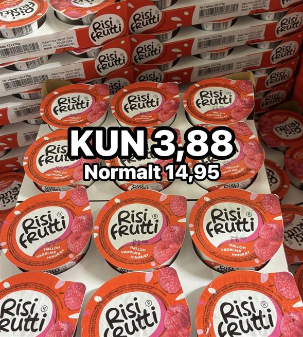 Risi frutti hindbær