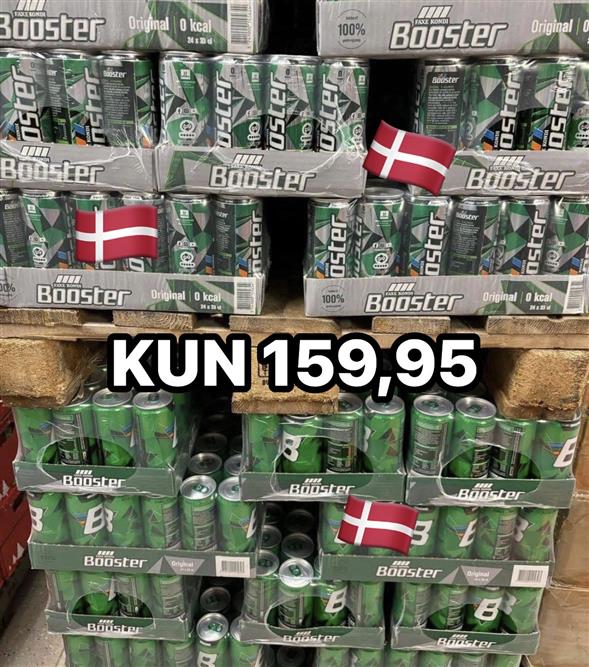 1 kasse Faxe Kondi Booster