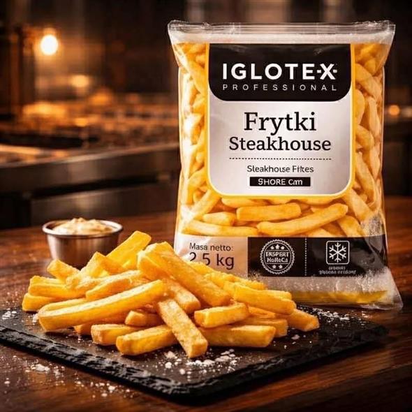 1 pose Steakhouse pommes