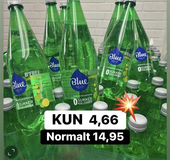 1 flaske Blue Keld Lemon/Lime